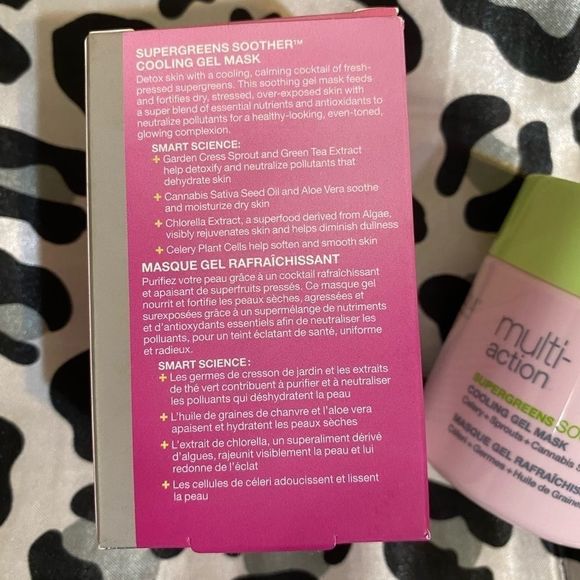 Strivectin Supergreens Soother Cooling Gel Mask 70ml/2.4 fl oz Skincare New - Picture 2 of 3